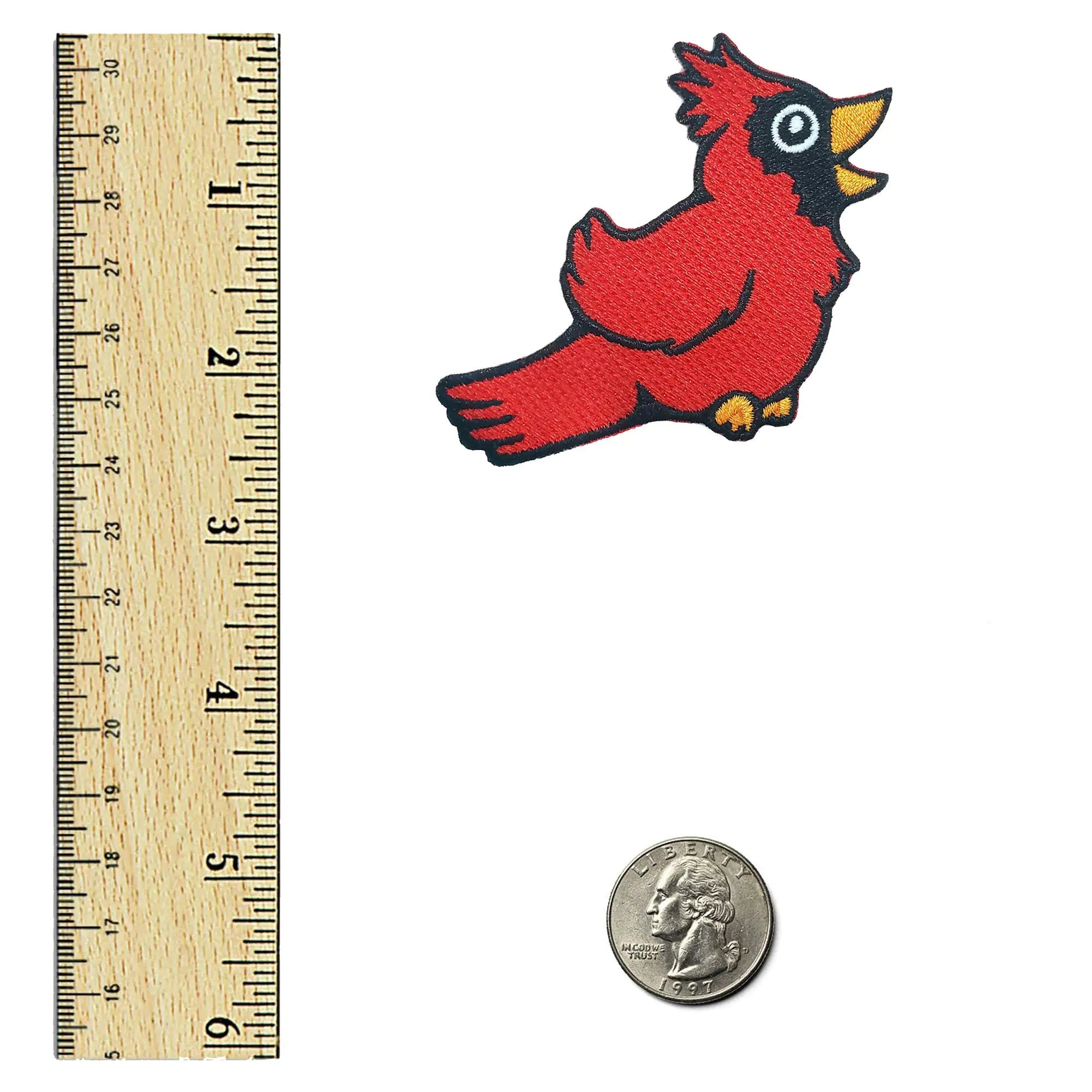 Cardinal Bird Patch