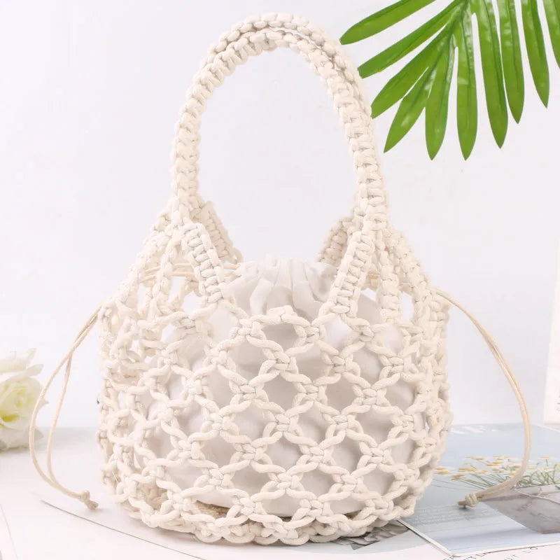 Knitted Beach Bag