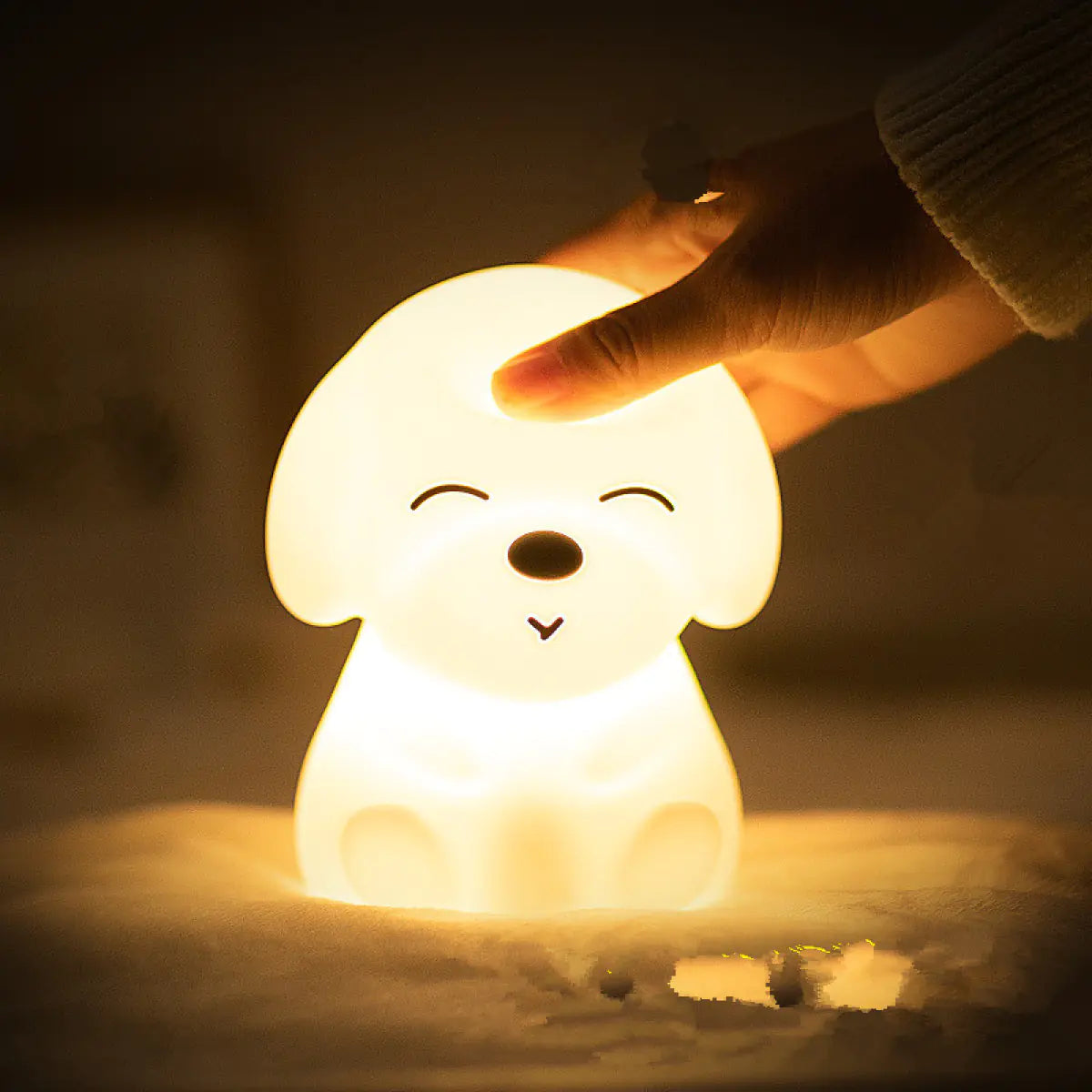 Silicone Puppy Night Light