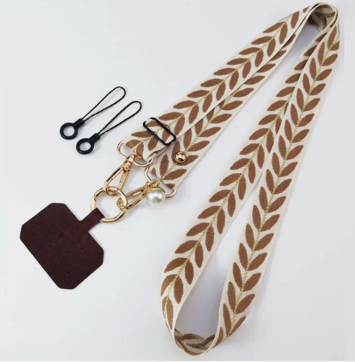 Hands-Free Crossbody Phone Lanyard